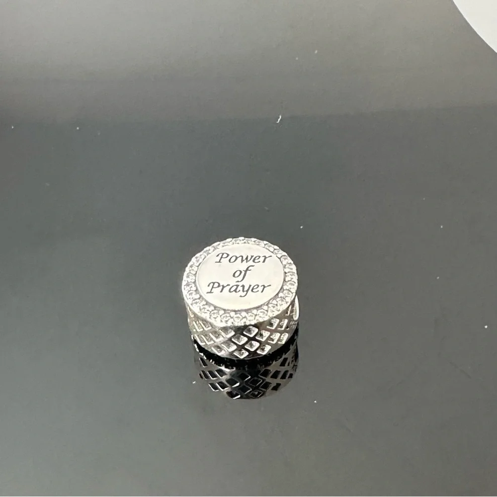 Pandora Power of Prayer 925 Ale with CZ Charm with gift box #15 - Picture 2 of 6